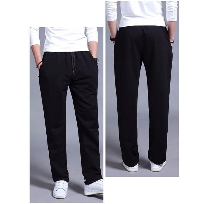 Pantalon de Jogging Noir Grande Taille RORY de DUKE du