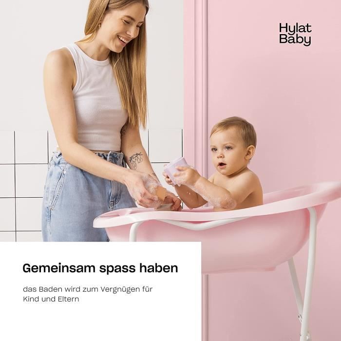 Support de baignoire bebe universel Hylat BabySupport Ergonomique et stable Cdiscount Puericulture Eveil bebe