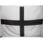 Drapeau camarguais 90 x 150 cm Fourreau pour hampe AZ FLAG Drapeau Croix de Camargue 150x90cm