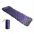 Produits dext/érieur Mousse compacte avec oreiller attach/é l/éger pour matelas gonflable ext/érieur gonflable pour 2 personnes matelas de couchage auto-gonflant double camping abordable