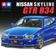 kit d'assemblage de maquettes de voitures, 24210 MP, modèle 1-24, échelle Nissan Skyline GT-R(R34)-0