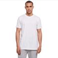 Build Your Brand Basic Round Neck T-Shirt, White, XXL Homme-0