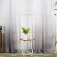Rideaux Imprimés Rose Et Bleu Chambre à Coucher Cuisine Salon 100 Polyester Gris 100200cm 4079