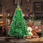 Sapin de Noël Artificiel - HENGMEI - 180 cm - Support en métal - Ignifuge - Décoration intérieure