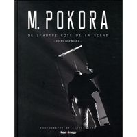 Livre - M. Pokora ; de l'autre côté de la scène ; confidences