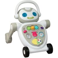 Trotteur Marcheur Educatif Nono le Robot - BAMBISOL - 10 mois - Blanc - Mixte - Bébé