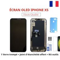 ECRAN OLED VITRE TACTILE SUR CHASSIS IPHONE XS INCELL