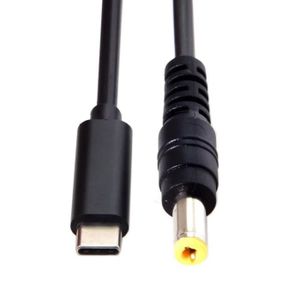 CÂBLE D'ALIMENTATION Câble USB Type C vers DC Jack Cordon 5,5 * 2,5 mm 