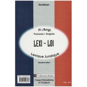Lexique Des Termes Juridiques Achat Vente Pas Cher