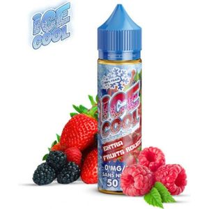 LIQUIDE E-liquide Liquidarom Ice Cool Extra Fruits Rouges 