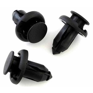 TOYOTA Noir ENJOLIVEUR PLASTIQUE Attache Clips réparation pare-choc Aile TOYOTA Noir ENJOLIVEUR PLASTIQUE Attache Clips réparation pare-choc Aile