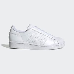 Adidas superstar store blanche brillante