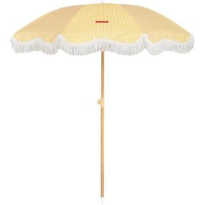 PARASOL Grand Parasol - Parasol De Jardin Exterieur, Parasol Inclinable, Parasol Anti Uv Upf 50+, Parasol À Frange, Parasol Balcon (2[J252]