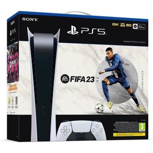 CONSOLE PLAYSTATION 5 Pack PlayStation 5 Edition Digitale + FIFA 23 Déma