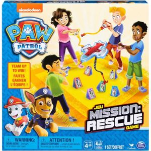 JEU SOCIÉTÉ - PLATEAU Paw Patrol Rescue Mission Rescue jeu d'arcade Spin