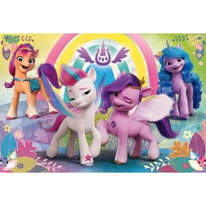54x45x47 cm FUN HOUSE Mon Petit Poney Siège Lune Pliable pour Enfant/My Little Pony Acier 