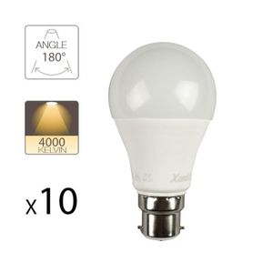 B22 blanc chaud e27/b22 ampoule led intelligente néon remplacement-lampe,  wifi commande vocale lumières ampoules az1395