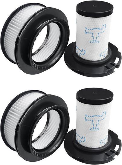 Ersatzfilter Für Rowenta X-Force Flex 11.60-15.60 Animal Staubsauger – 2 Vorfilter + 2 Post-Motor-Filter + Bürste, Für Modelle RH98xx/RH99xx