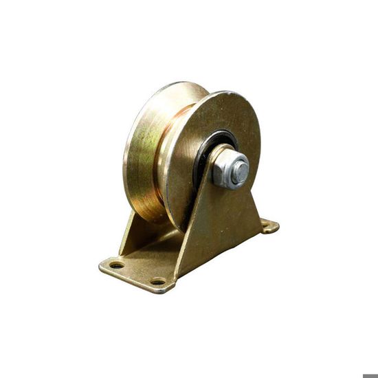 Roulettes Robustes En Nylon Forme U 60mm 80mm 100mm - Poulies à Roulement à Vis Pour Portes Et Meubles