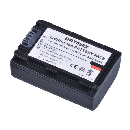 Camera Accu Compatibel Met Sony NP-FH50 - 500 MAh Li-Ion