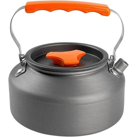 Bouilloire De Camping FUNYKIFUNYKI – Aluminium Ultralégère 1,8 L, Chauffe Rapide Pour 1-2 Personnes