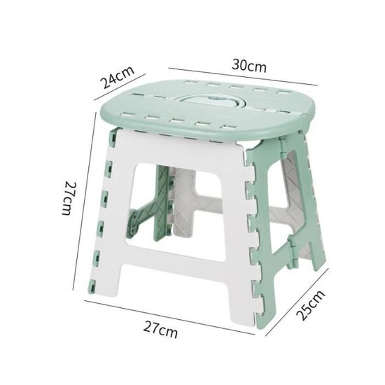 Tabouret Pliable Portable - Support 240 Kg - Intérieur/Extérieur - Acier Et Oxford