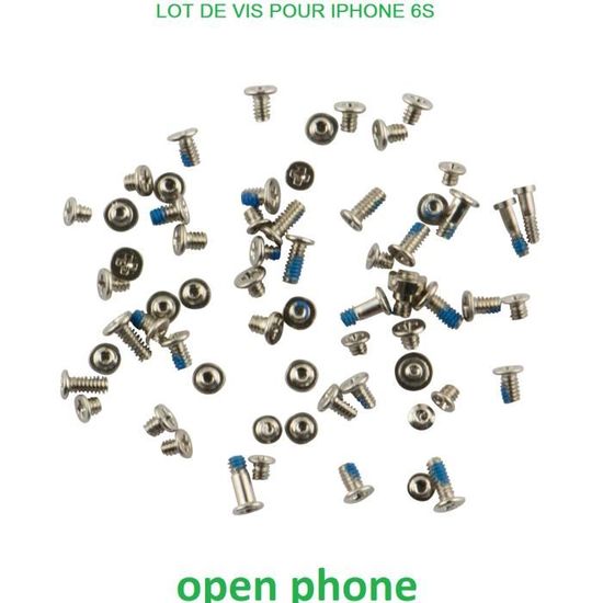 Kit Complet De Vis Neuves Pour IPhone 6s - Toutes Les Vis Nécessaires Pour Réparer Votre Téléphone