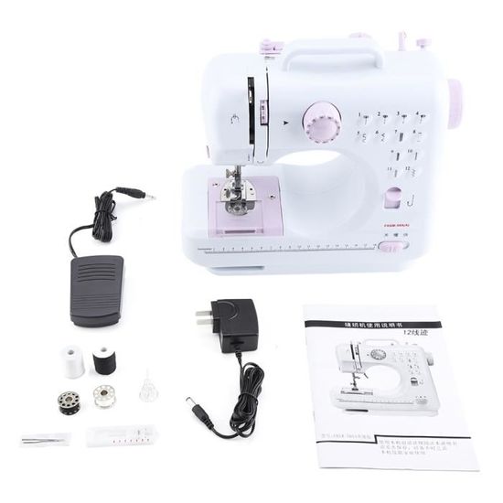 FAR Mini machines à coudre électriques doubles fils automatiques CN ...