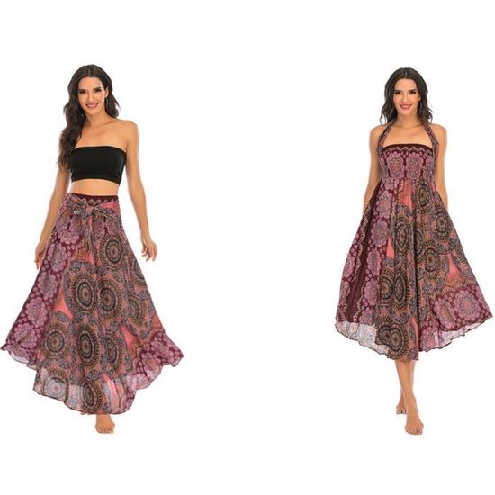 Robe Fleurie Femme 2 En 1 Robe Longue Femme Été Robe Longue Bohème Robe Fleurie Femme 2 En 1 Robe Longue Femme Été Robe Longue Bohème