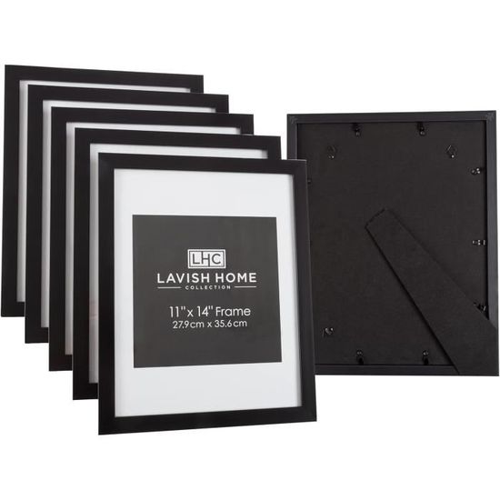 Lot De 6 Cadres Photo 10,2 X 15,2 Cm Fxojyvo - Cadres Muraux Transparents Avec Passe-Partout