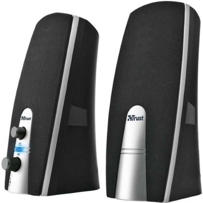 Enceintes PC Trust Mila 2.0 5W RMS – Système Stéréo Compact - vue 3