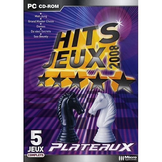 Hits Jeux 2008 Plateaux / Jeu PC Cd-Rom