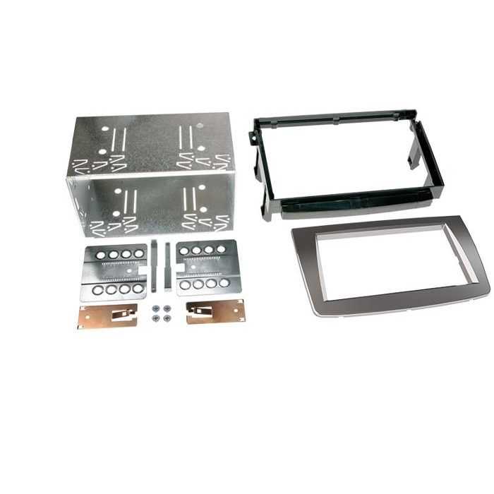 Adaptateur de façade 2-DIN Alfa MiTo 2008 > gris