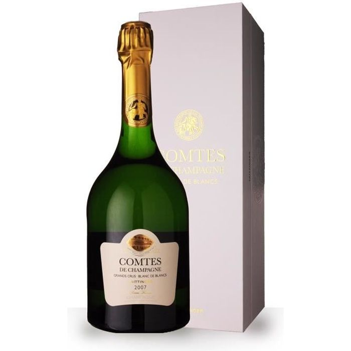 Taittinger Comtes de Champagne 2007 Blanc de Blancs - Coffret - 75cl - Champagne