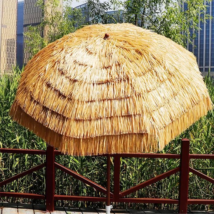 QIMO Parasol de Jardin Parasol, Parasol de Paille, Parapluie Parasol de Jardin Parasol de Paille Parasol de Paille pour Patio Pl586