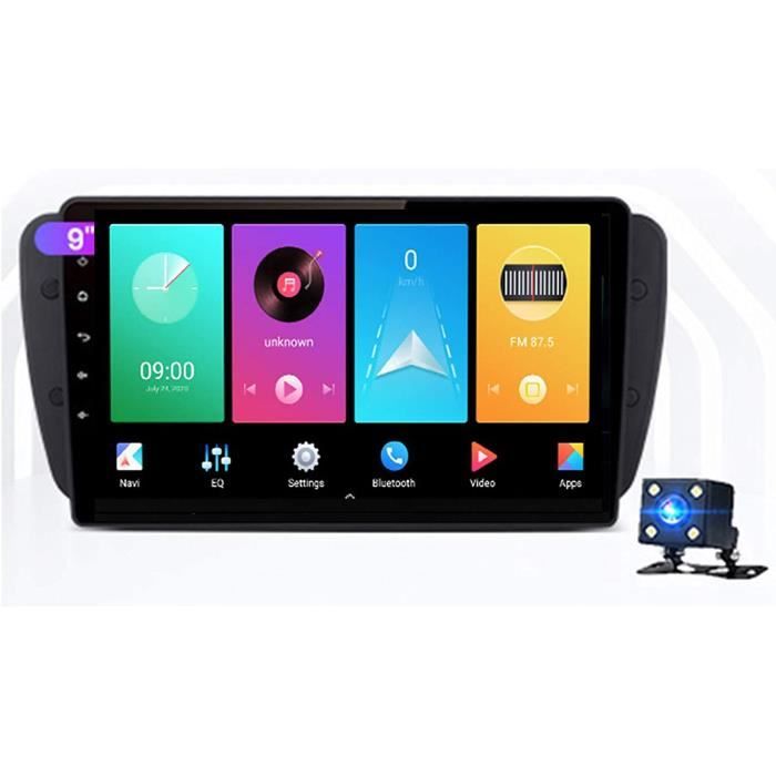AUTORADIO Yuahwyehe Android 10 Autoradio Steacutereacuteo Ecran De Autoradio De Voiture Radio pour Seat Ibiza 6j 20092013 Support156