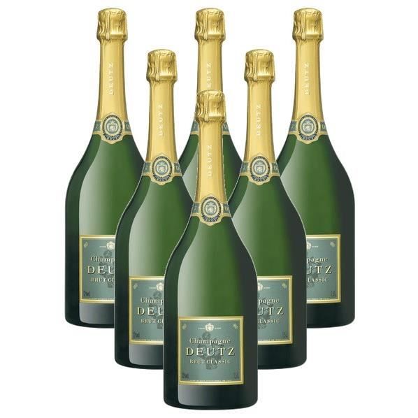 Lot de 6 Magnum Deutz brut Classic - Brut