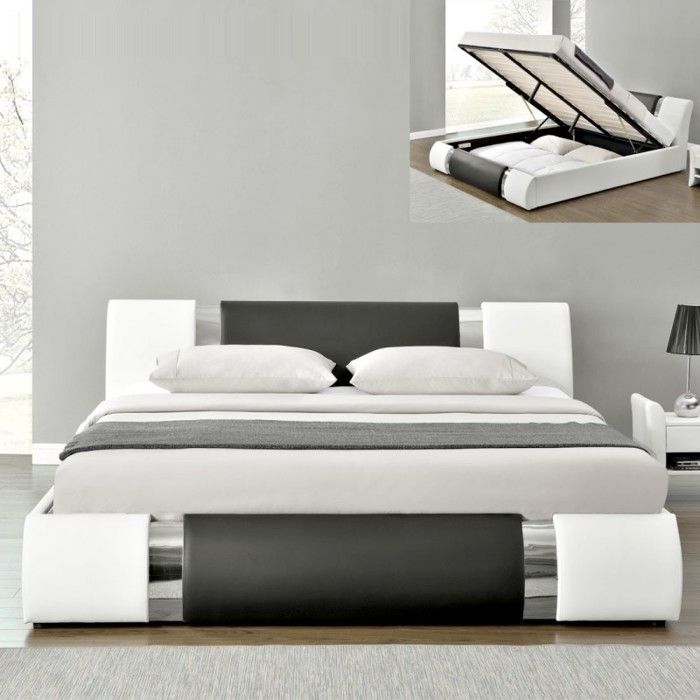 Lit coffre design ATLANTIC - 160x200