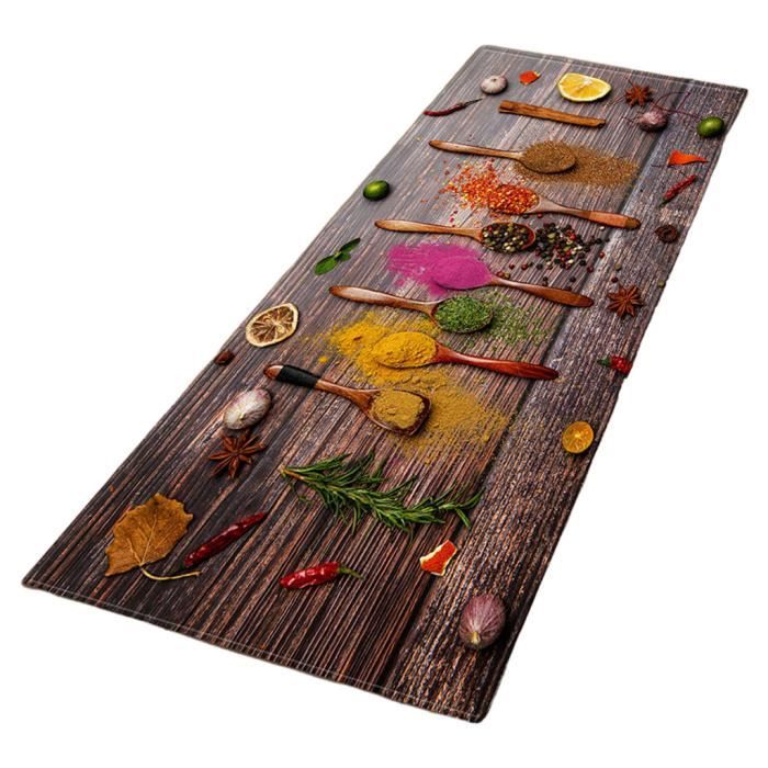 Tapis de cuisine confort tapis de sol rembourré évier de maison entrée couloir tapis chambre décor long tapis B 60x180cm