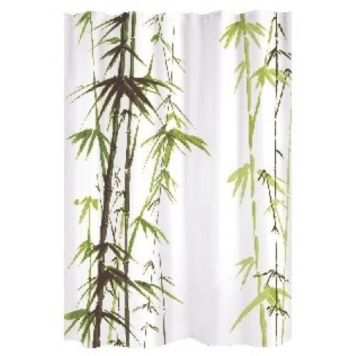 Rideau de douche exotique Choco/Vert