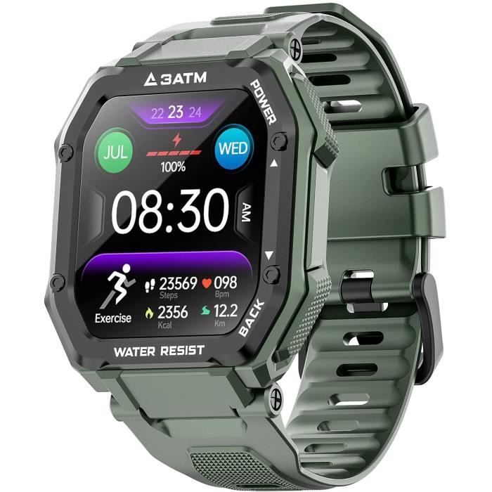 Montre Connectée Homme Femme 1.69\