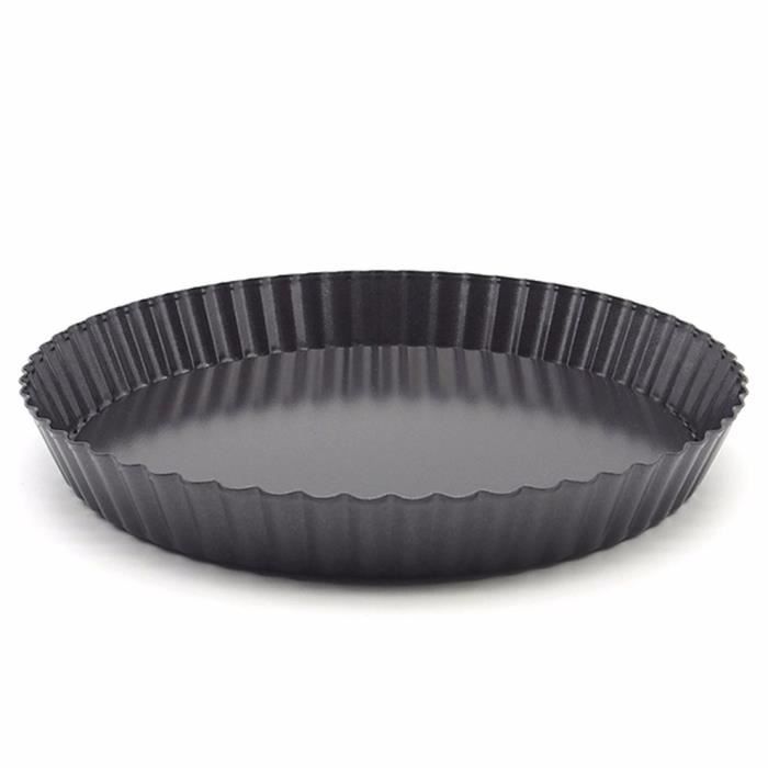 9 pouces antiadhésif poêle à pizza moule à quiche avec fond amovible amovible lâche fond moule à quiche moule à tarte moule à tarte
