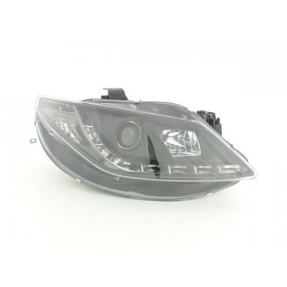 Phares Daylight set pour Seat Ibiza (type 6J) année 08- noir