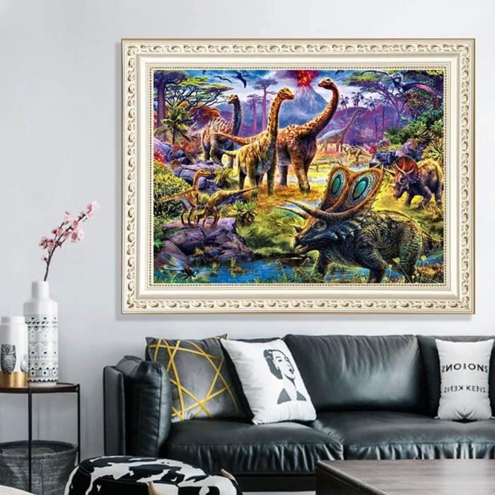 5D Peinture Diamant Broderie Diamant Kit Complet DIY Diamond Painting Diamant Perceuse Carrée Peinture Kit d'artisanat Point de Croi
