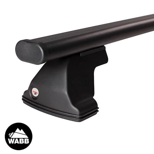 Barres de toit universelles WABB Freedom Acier pour Kia Rio 50Kg Kia Rio IV - 3664956982697