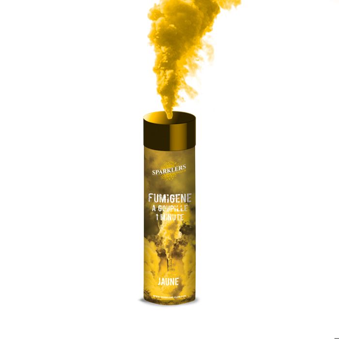 Lot de 5 Grenades Fumigènes XXL 1 MINUTE couleur Rouge- Déclenchement à Goupille, durée 60 secondes