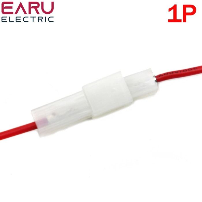 Connecteur De Fil électrique Automobile De Type T à 2 Broches