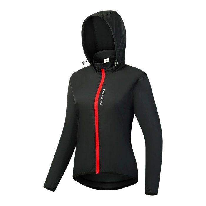 Wosawe Veste De Cyclisme Réfléchissante Argentée Pour Hommes