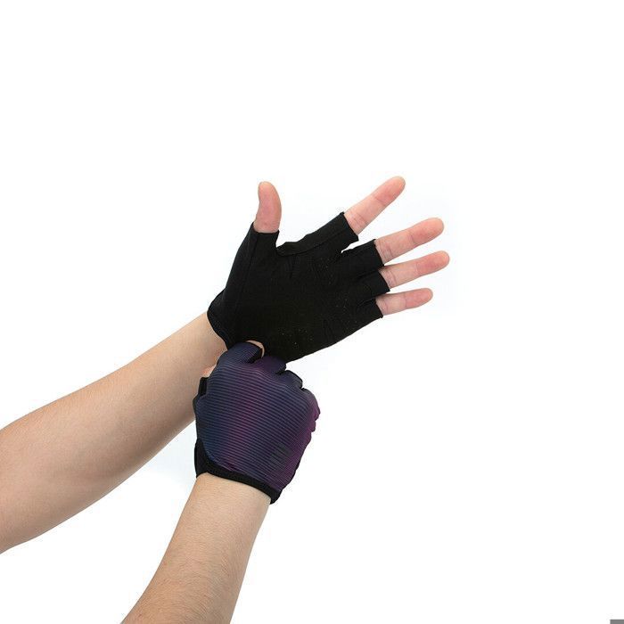 GANTS DE VELO 500 MI-SAISON NOIR