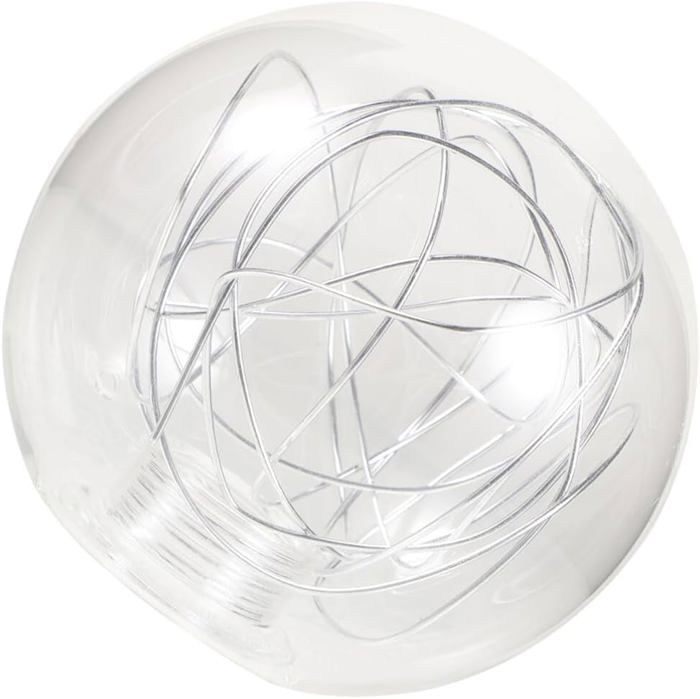 Abat-jour Globe En Verre Rond 10 Cm - Remplacement Pour Appliques Murales, Suspension, Culot G9